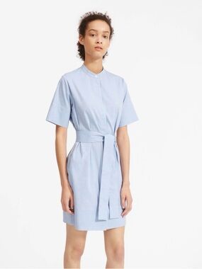Everlane | Dresses | Everlane The Denim Shift Dress Dark Indigo Size 2